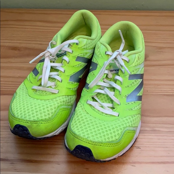 neon yellow new balance shoes